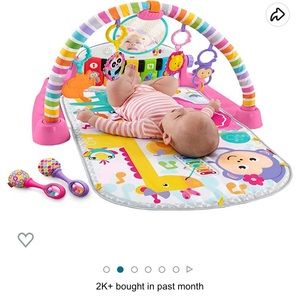 💥 Baby Kick & Play Mat Piano Gym & Maracas, Free Shipping Included💥